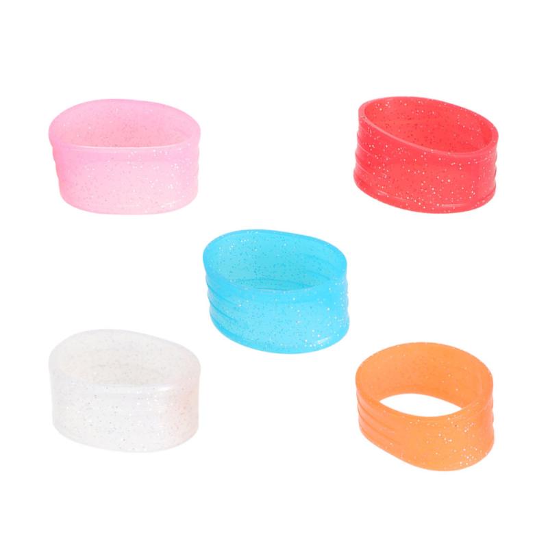 5PCS Tennis Racket Grip Bands Absorbent Sweat Tennis Squash Ring Clear Silicone Handle Wrap Overgrip (Red/Blue/Orange/White/Pink, As shown
5PCS Tennis Racket Grip Bands Absorbent Sweat Tennis Squash Ring Clear Silicone Handle Wrap Overgrip (Red/Blue/Orange/White/Pink, As shown
