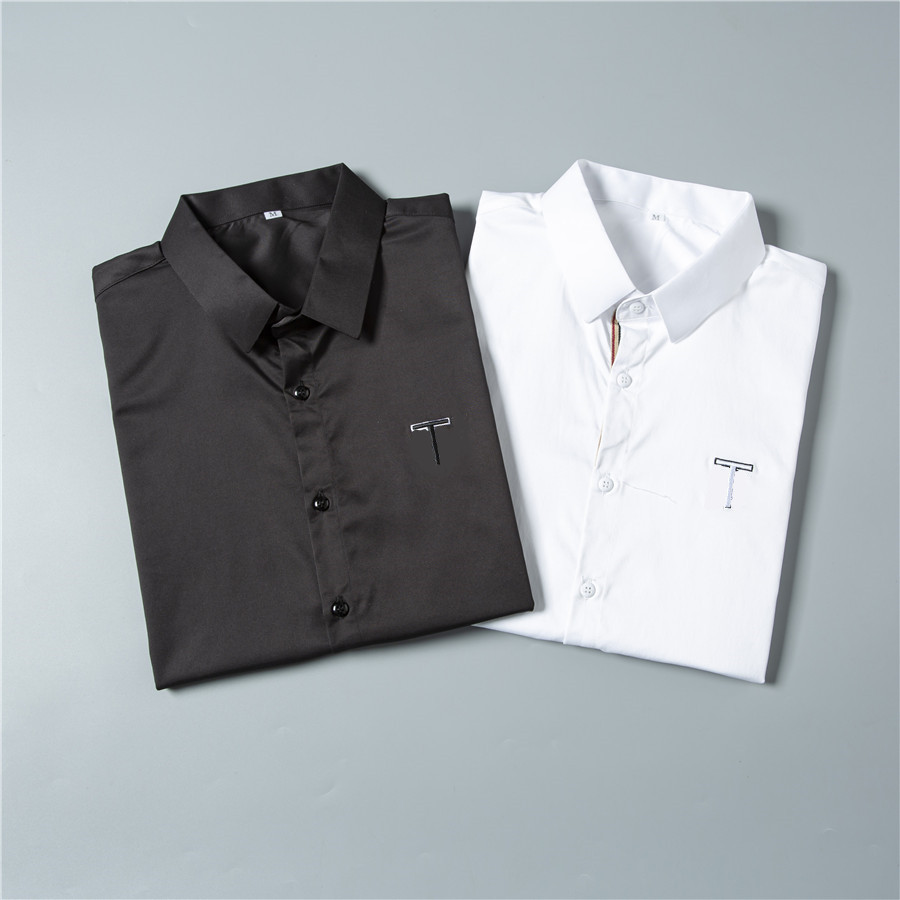 2021 Professional Business Short Sleeve Dress Shirt Fashion Men's Casual Solid Color Print Decorative Top M-3XL#06, Black
2021 Professional Business Short Sleeve Dress Shirt Fashion Men's Casual Solid Color Print Decorative Top M-3XL#06, Black