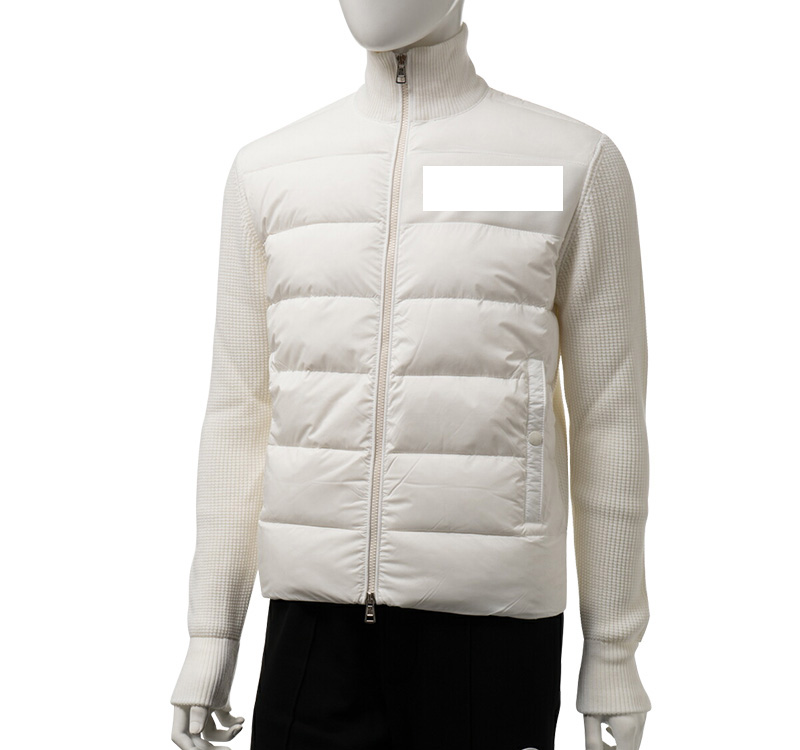 monclair Luxury French men's down jacket maya france brand designer zipper parka Knit stitching Couple models Same Stand-up coat, Supplement (not shipped separately)
monclair Luxury French men's down jacket maya france brand designer zipper parka Knit stitching Couple models Same Stand-up coat, Supplement (not shipped separately)