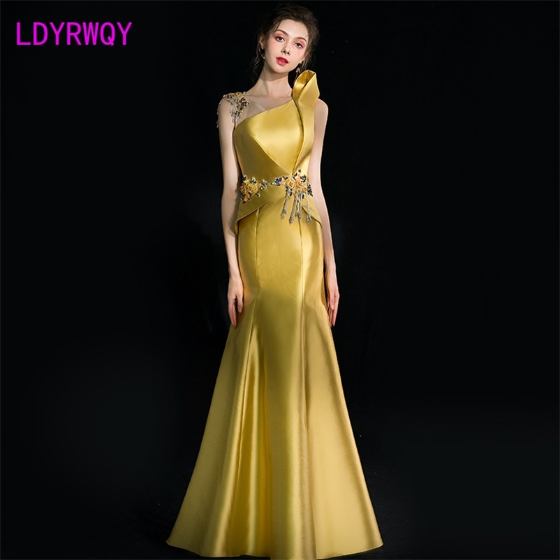 LDYRWQY Golden temperament long fishtail dress Office Lady Polyester Knee-Length Zippers 210603, Gold
LDYRWQY Golden temperament long fishtail dress Office Lady Polyester Knee-Length Zippers 210603, Gold