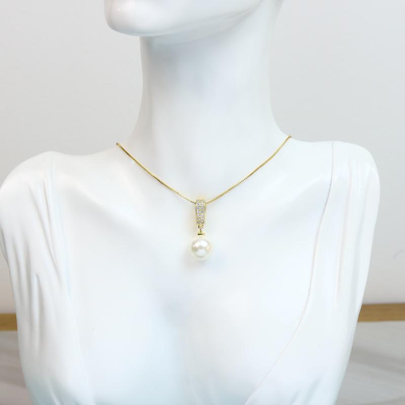 Chains 3Pairs Gold Plated12mm Smooth Simulated Pearl Necklace Jewelry Set Personality Trendy Earrings & Pearls
Chains 3Pairs Gold Plated12mm Smooth Simulated Pearl Necklace Jewelry Set Personality Trendy Earrings & Pearls