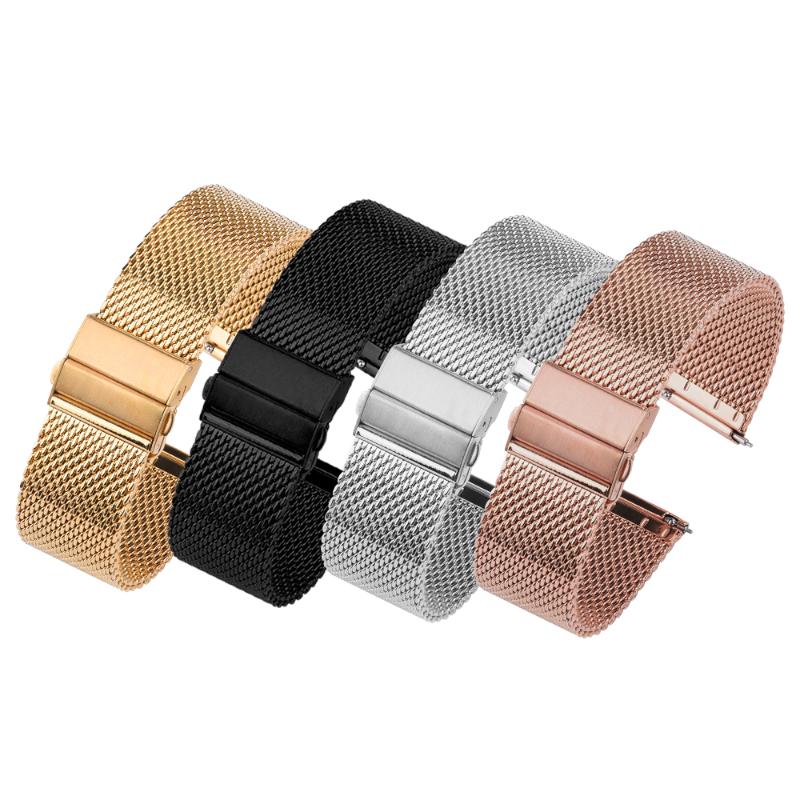 Watch Bands 22mm 18mm Strap 20 Mm Stainless Steel Fast Release Band Universal For Milanese Bracelet Replacement
Watch Bands 22mm 18mm Strap 20 Mm Stainless Steel Fast Release Band Universal For Milanese Bracelet Replacement