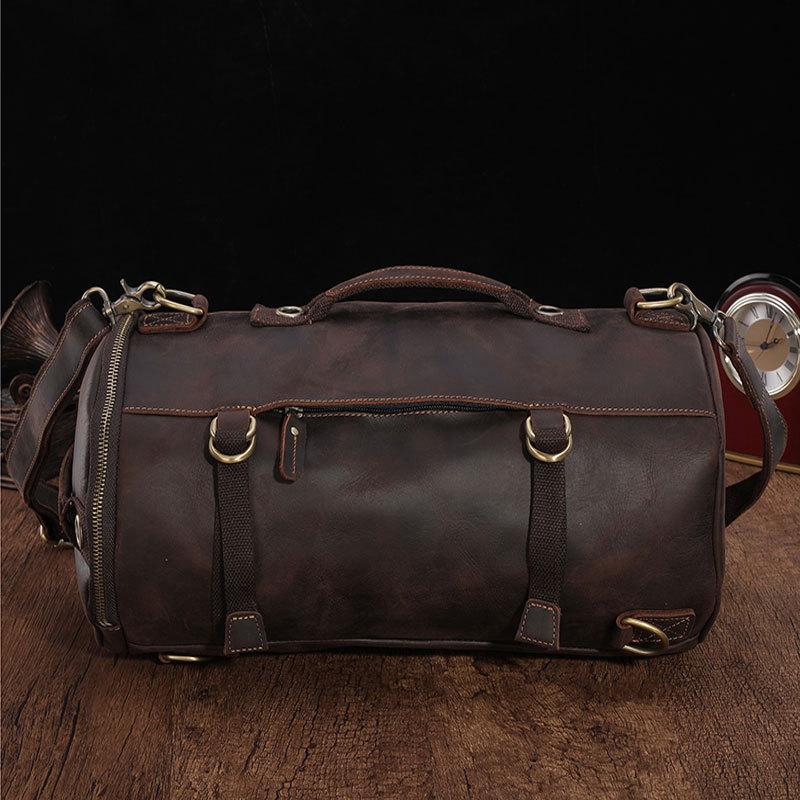 Backpack Retro Crazy Horse Leather Shoulder Travel Bag Large Capacity Luggage Cowhide School Work, 2099dark coffee
Backpack Retro Crazy Horse Leather Shoulder Travel Bag Large Capacity Luggage Cowhide School Work, 2099dark coffee