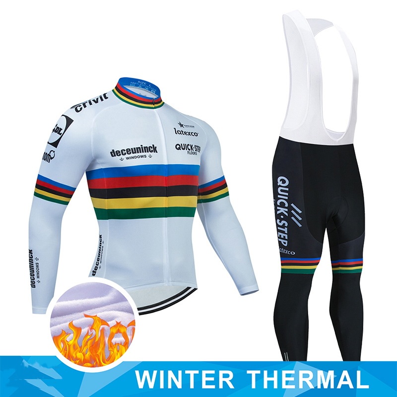 2021 Team QUICK STEP Winter Cycling Jersey 20D Pants Set MTB Bicycle Clothing Mens Ropa Ciclismo Thermal Fleece Bike Jacket Long Wear, Black;red
2021 Team QUICK STEP Winter Cycling Jersey 20D Pants Set MTB Bicycle Clothing Mens Ropa Ciclismo Thermal Fleece Bike Jacket Long Wear, Black;red