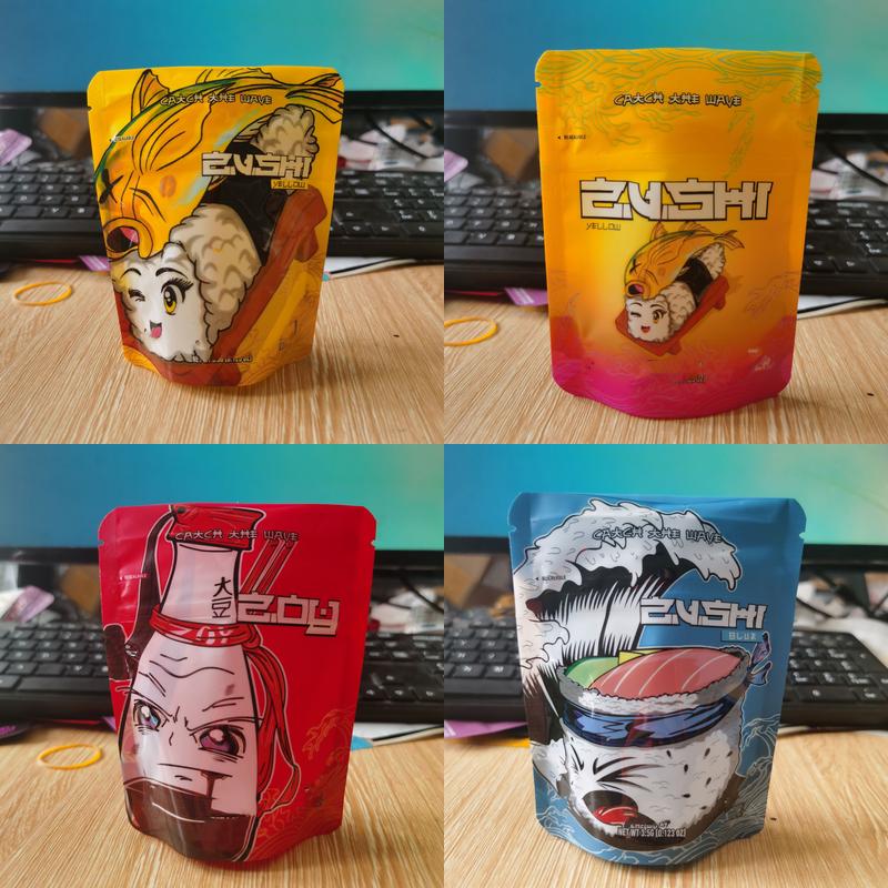 99mm X 125mm Mylar Bags Zushi Vol 3 Heat Sealable Blue Child Resistant The Ten Co Zoy Ziplock Yellow Wazabi Printed jllIvh
99mm X 125mm Mylar Bags Zushi Vol 3 Heat Sealable Blue Child Resistant The Ten Co Zoy Ziplock Yellow Wazabi Printed jllIvh