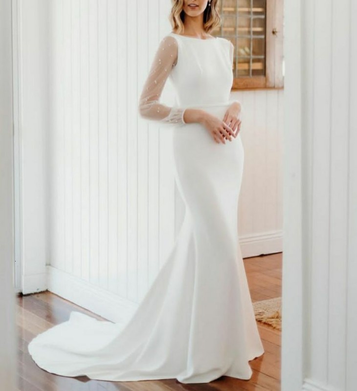 New Vestidos De Feast Gorgeous Mermaid Long Sleeves Pearls Prom Evening Es 2021 Satin Sweep Train White Bridal Gowns 05qy, Yellow
New Vestidos De Feast Gorgeous Mermaid Long Sleeves Pearls Prom Evening Es 2021 Satin Sweep Train White Bridal Gowns 05qy, Yellow