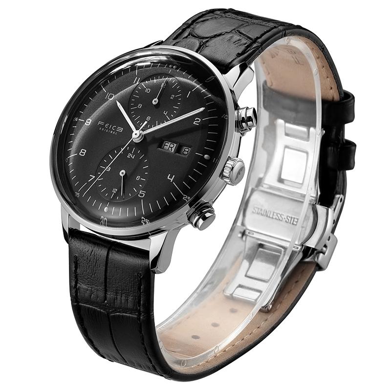 Wristwatches FEICE Fashionable Luxury Business Automatic Mechanical Watches For Men Leather Casual Waterproof Relogio Masculino
Wristwatches FEICE Fashionable Luxury Business Automatic Mechanical Watches For Men Leather Casual Waterproof Relogio Masculino
