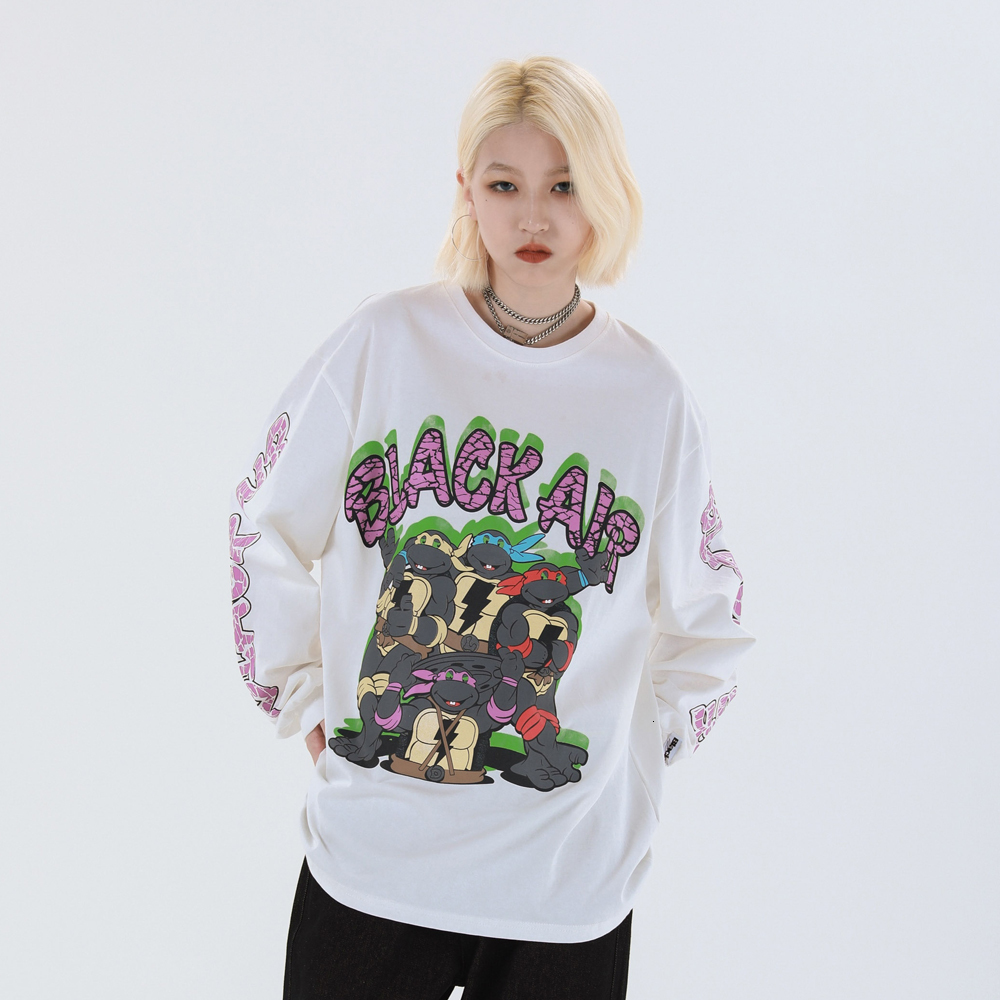 2021 New Vintage Kawaii Cute Funny Graphic Long Sleeve Shirts Japanes Harajuku Tshirt Oversized Clothes Streetwear Tees Women Ywok, Black
2021 New Vintage Kawaii Cute Funny Graphic Long Sleeve Shirts Japanes Harajuku Tshirt Oversized Clothes Streetwear Tees Women Ywok, Black