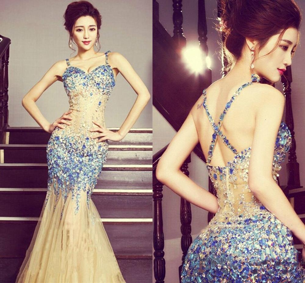 2021 New Robe Soiree Luxurious Crystals Straps Tulle Mermaid Prom Champagne Evening Formal Es Vestidos De Festa Cimw
2021 New Robe Soiree Luxurious Crystals Straps Tulle Mermaid Prom Champagne Evening Formal Es Vestidos De Festa Cimw