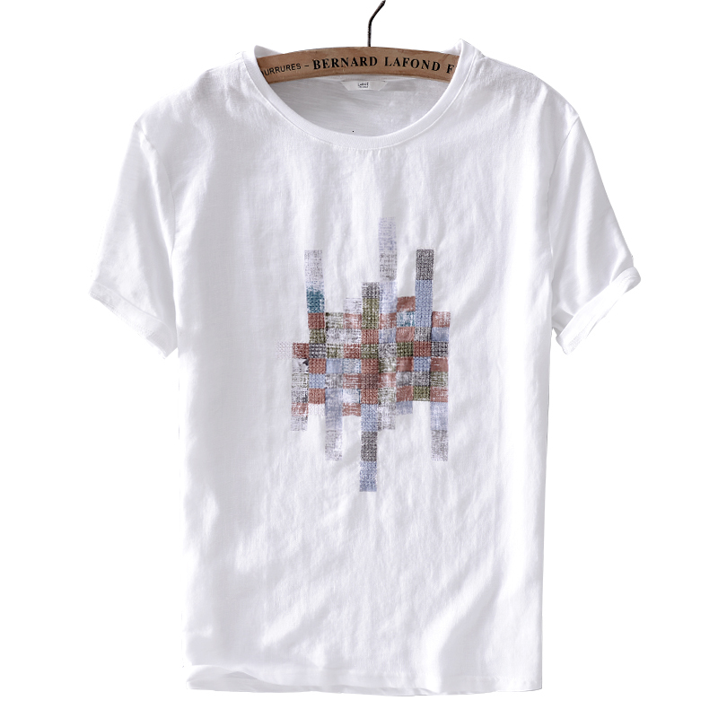 2021 New Vero Novo Estilo Da Camisa Manga Curta Algodo e Linho Branco Marca T-shirt Dos Homens De Moda Casual o Pescoo t H3k4, White
2021 New Vero Novo Estilo Da Camisa Manga Curta Algodo e Linho Branco Marca T-shirt Dos Homens De Moda Casual o Pescoo t H3k4, White