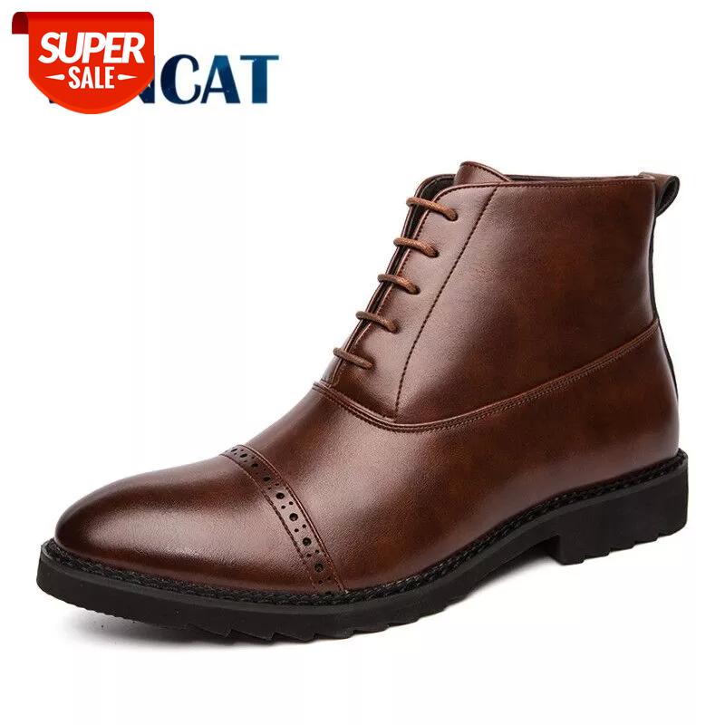 Brand Autumn Winter Men Boots High Quality Leather Men Ankle Boots Luxury Men's Dress Shoes Lace-UP Wedding Shoes Oxford #BR12
Brand Autumn Winter Men Boots High Quality Leather Men Ankle Boots Luxury Men's Dress Shoes Lace-UP Wedding Shoes Oxford #BR12