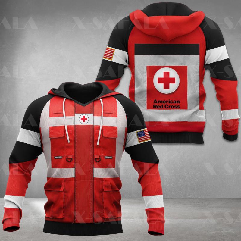 Men' Hoodies & Sweatshirts American/ Australia/Canada RED CROSS 3D Print Hoodie Spring Autumn Man Women Harajuku Outwear Hooded Pullover Tr, Hoodie d546
Men' Hoodies & Sweatshirts American/ Australia/Canada RED CROSS 3D Print Hoodie Spring Autumn Man Women Harajuku Outwear Hooded Pullover Tr, Hoodie d546