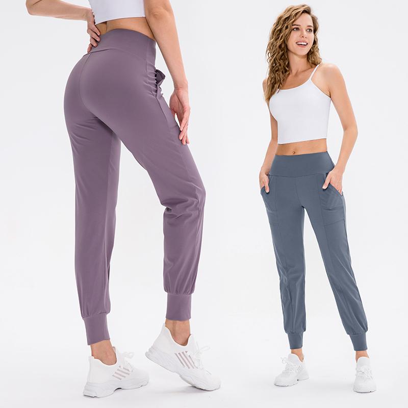 Yoga Outfit Elastic Training Gym Pants Women's High Waist Pocket Loose Sports Casual Running Fitness Leggings Trackpants
Yoga Outfit Elastic Training Gym Pants Women's High Waist Pocket Loose Sports Casual Running Fitness Leggings Trackpants