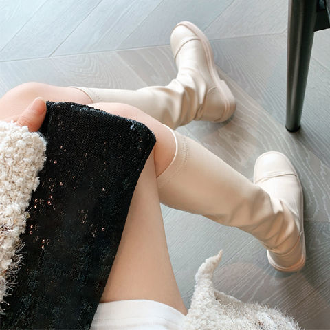 2022 New Women Knee High Boots Stretch Leather Sock Boots Slim Fit Flat Botas Mujer Autumn Long Boot Casual Bota Feminina, Black
2022 New Women Knee High Boots Stretch Leather Sock Boots Slim Fit Flat Botas Mujer Autumn Long Boot Casual Bota Feminina, Black