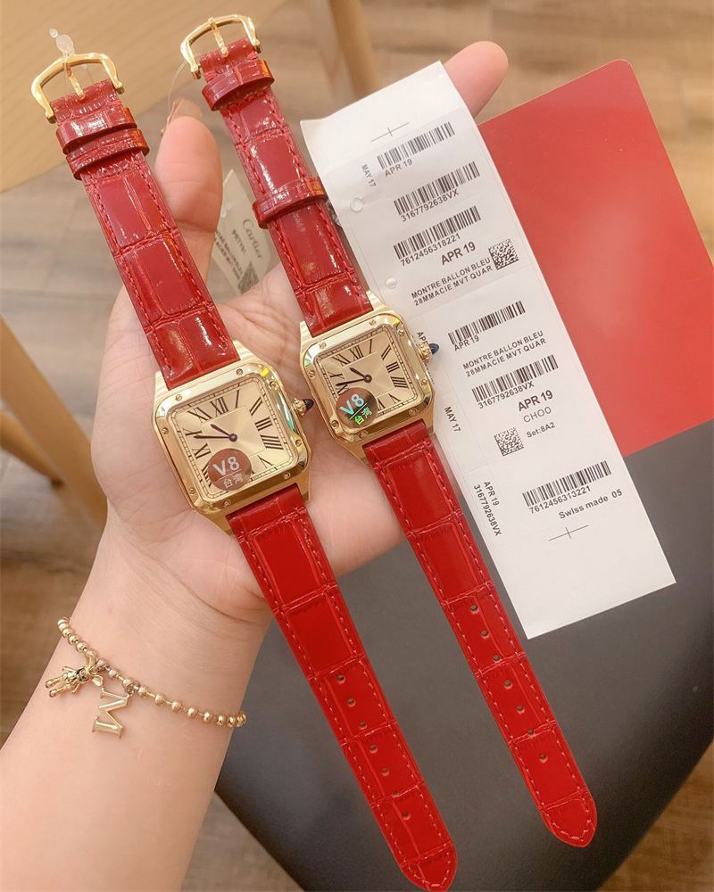 Women Mens Luxury Watches 28*38MM 32*43MM Square Dial High Quality Leather Strap Quartz Battery Watch CT57, Slivery;brown
Women Mens Luxury Watches 28*38MM 32*43MM Square Dial High Quality Leather Strap Quartz Battery Watch CT57, Slivery;brown