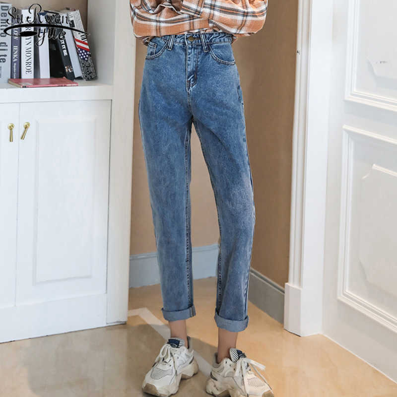 Blue Jeans Woman Fashion High Waist Jeans Autumn and Winter Straight Vintage Harem Pants Loose Casual Denim Trousers 10827 210527, Blue gray
Blue Jeans Woman Fashion High Waist Jeans Autumn and Winter Straight Vintage Harem Pants Loose Casual Denim Trousers 10827 210527, Blue gray