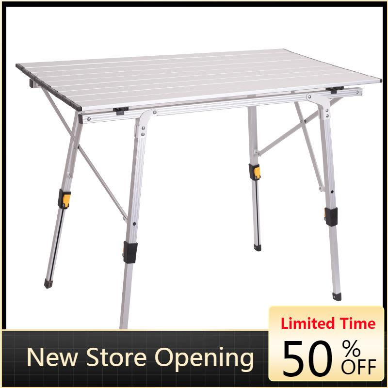 Camp Furniture Outdoor Garden Large Aluminum Folding Picnic Table Camping Barbecue Portable Adjustable Height
Camp Furniture Outdoor Garden Large Aluminum Folding Picnic Table Camping Barbecue Portable Adjustable Height