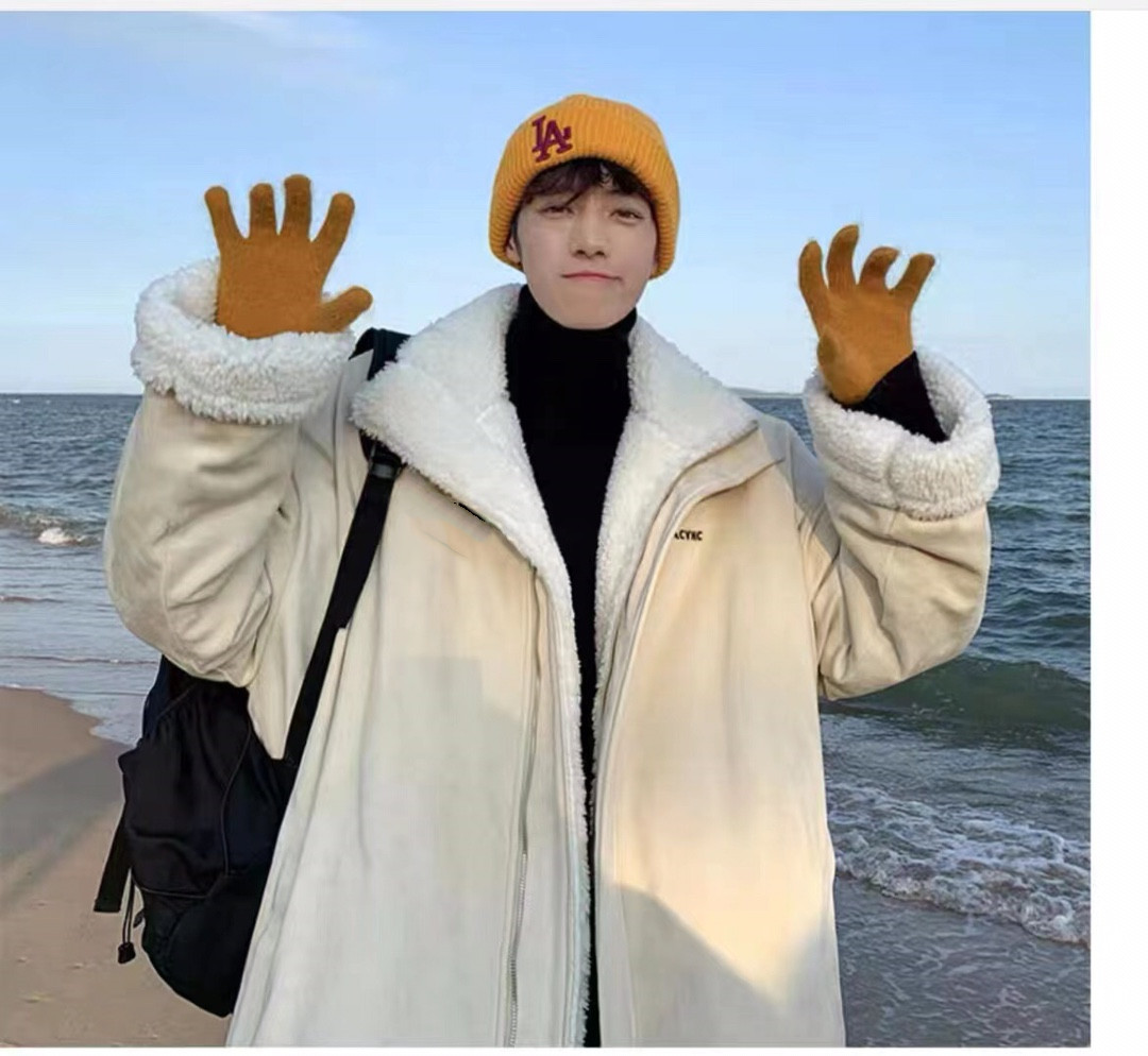 Designer luxury jacket winter cotton coat leather velvet lamb wool thickening men women the same style loose warm, Postage difference
Designer luxury jacket winter cotton coat leather velvet lamb wool thickening men women the same style loose warm, Postage difference