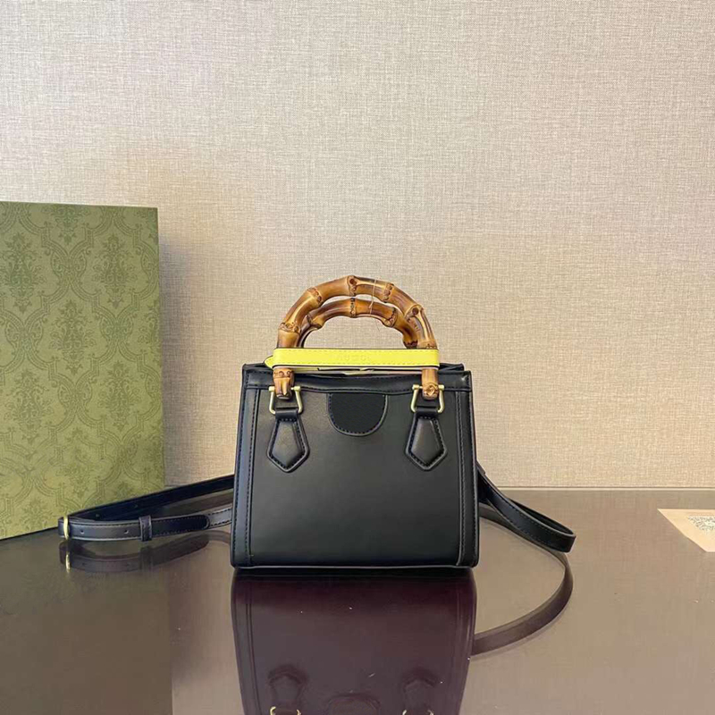 Classic bamboo totes bag handbag fashion high quality Diana mini bamboos tote bags, Black
Classic bamboo totes bag handbag fashion high quality Diana mini bamboos tote bags, Black