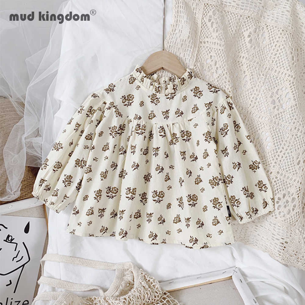 Mudkingdom Spring Baby Girls Floral Blouses Ruffle Long Sleeve Tops Toddlers Children Clothes Kids Shirts 210615
Mudkingdom Spring Baby Girls Floral Blouses Ruffle Long Sleeve Tops Toddlers Children Clothes Kids Shirts 210615
