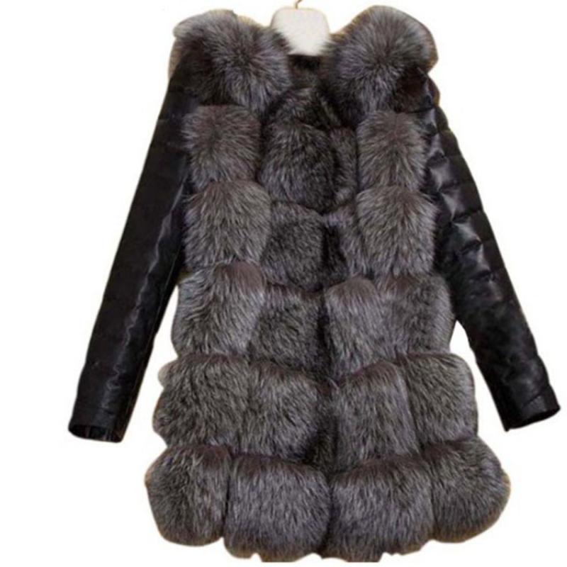 Women's Fur & Faux Luxury PU Leather Coat Fashion Winter Women Long Sleeve Jacket Keep Warm Casual Outwear Overcoat Plus Size 3XL 6Q2401, Black
Women's Fur & Faux Luxury PU Leather Coat Fashion Winter Women Long Sleeve Jacket Keep Warm Casual Outwear Overcoat Plus Size 3XL 6Q2401, Black