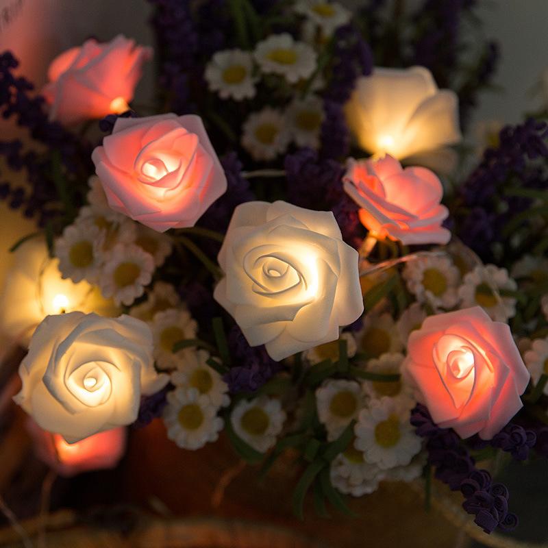Decorative Flowers & Wreaths LED Rose Flower Battery Fairy Lights String Wedding Xmas Party Home Decor
Decorative Flowers & Wreaths LED Rose Flower Battery Fairy Lights String Wedding Xmas Party Home Decor