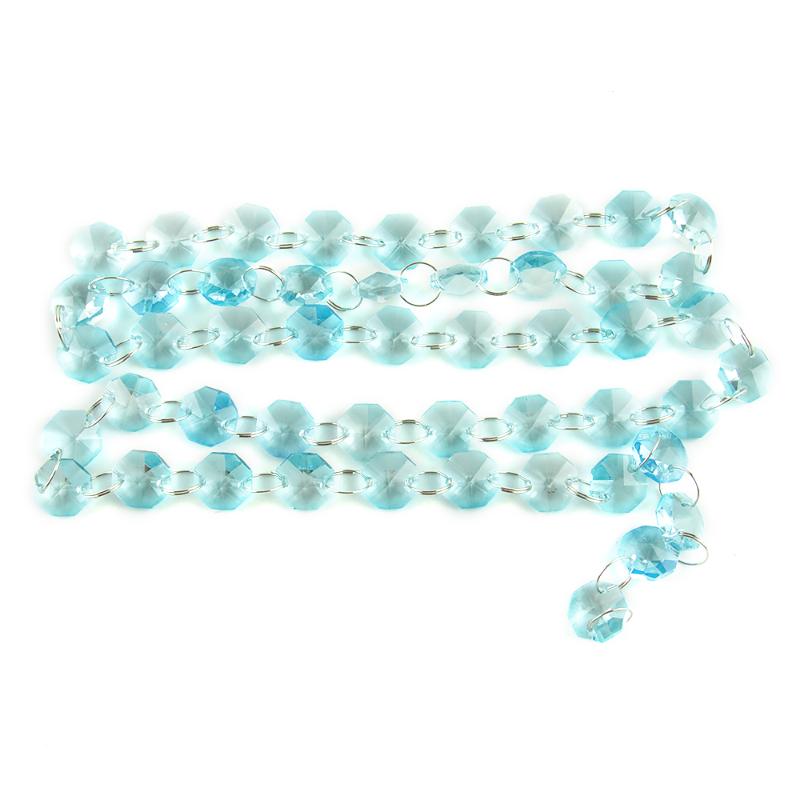 Romantic Style Lt.aquamarine Crystal Glass Strands For Wedding Curtain Garlands Chains Home Decoration
Romantic Style Lt.aquamarine Crystal Glass Strands For Wedding Curtain Garlands Chains Home Decoration
