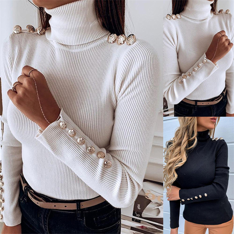 2021 New Moda Feminina Gola Alta Com Nervuras Botes Punho Manga Comprida Camisas De Fundo Outono Inverno Feminino Fino Slido Tops K6sc, Black
2021 New Moda Feminina Gola Alta Com Nervuras Botes Punho Manga Comprida Camisas De Fundo Outono Inverno Feminino Fino Slido Tops K6sc, Black