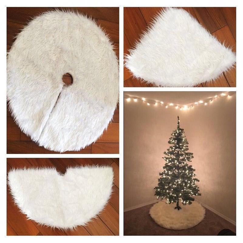 Christmas Decorations 1pc Tree Skirt White Plush For Decoration Fur Carpet Year Home Party Supplies
Christmas Decorations 1pc Tree Skirt White Plush For Decoration Fur Carpet Year Home Party Supplies