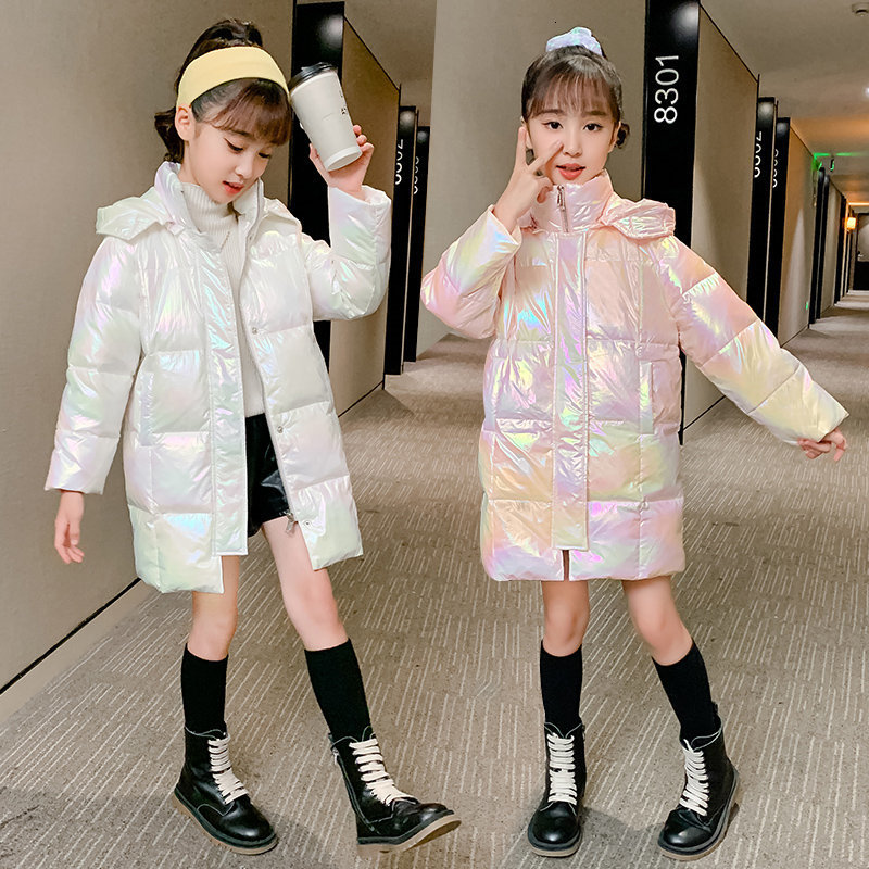 2021 New Winter Bright Teenage Girls in Hoodie Jacket Children Fashion Thicken Outerwear Children's Clothes Age 6 8 10 12 14yrs X9qk, Blue;gray
2021 New Winter Bright Teenage Girls in Hoodie Jacket Children Fashion Thicken Outerwear Children's Clothes Age 6 8 10 12 14yrs X9qk, Blue;gray