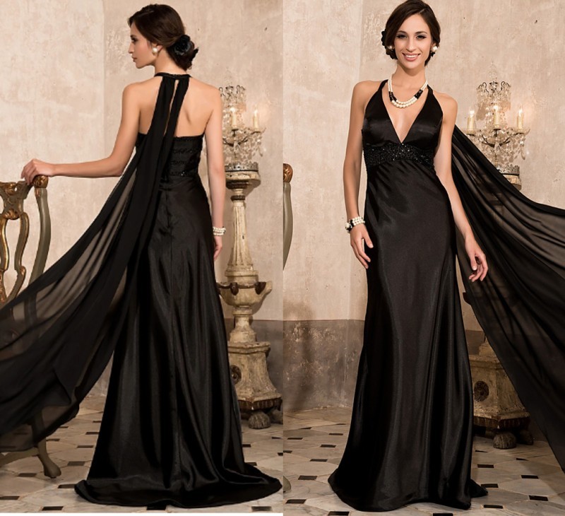 2021 New Black Celebrity Style Open Back Beading Formal Evening V-neck Sleeveles Chiffon Satin Prom Party Gowns Vestidos De Noiva Mxkr, Navy blue
2021 New Black Celebrity Style Open Back Beading Formal Evening V-neck Sleeveles Chiffon Satin Prom Party Gowns Vestidos De Noiva Mxkr, Navy blue