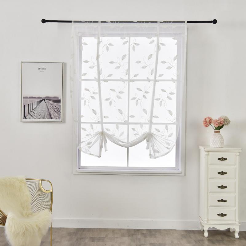 Leaf Embroidered Short Roman Curtains White European Style Tulle Kitchen Cafe Curtain for Window Door Living Room Bedroom Decors
Leaf Embroidered Short Roman Curtains White European Style Tulle Kitchen Cafe Curtain for Window Door Living Room Bedroom Decors