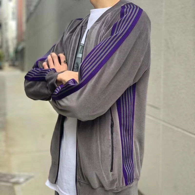 2021 New Melhor Qualidade Agulhas Jaqueta Masculina Feminino Casual Listrado Borboleta Bordado Awge Jaquetas Streetwear Casaco Zv3l
2021 New Melhor Qualidade Agulhas Jaqueta Masculina Feminino Casual Listrado Borboleta Bordado Awge Jaquetas Streetwear Casaco Zv3l
