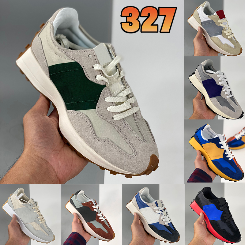 Newest 327 Mens Designer Running Shoes Nightwatch Green Turtle Dove light beige black silver grey Pensole fashion women trainers sneakers, Bubble wrap packaging
Newest 327 Mens Designer Running Shoes Nightwatch Green Turtle Dove light beige black silver grey Pensole fashion women trainers sneakers, Bubble wrap packaging