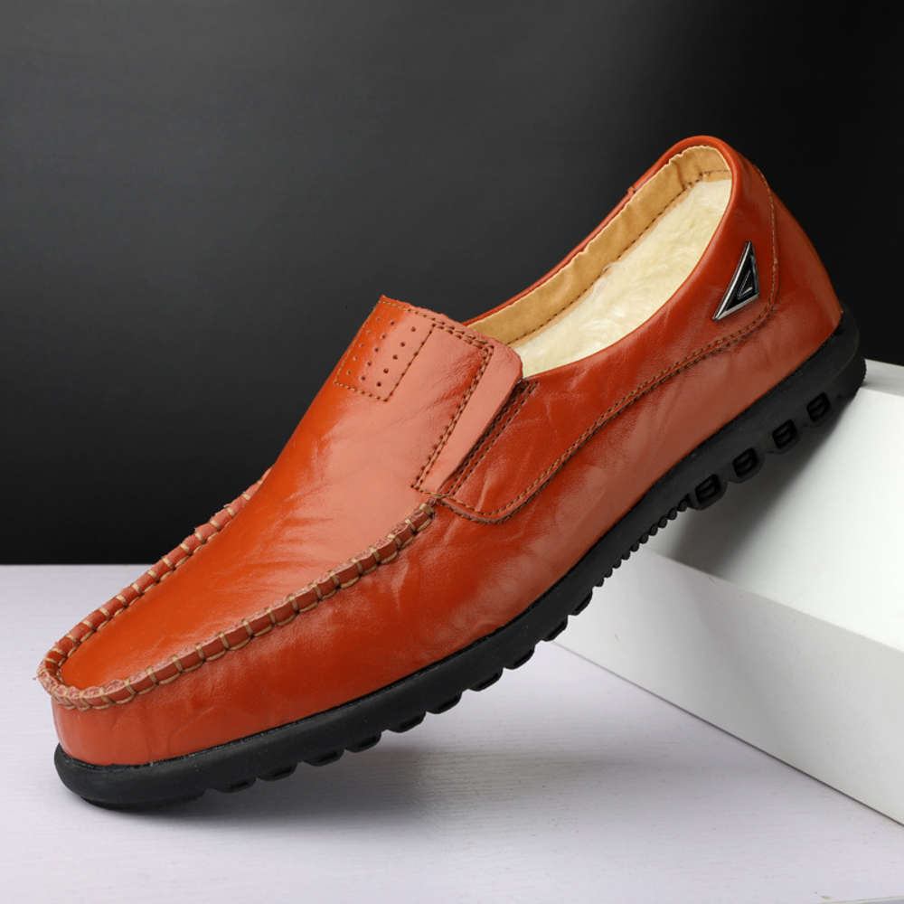 shoes Men's Casual spring and autumn men's casual large size lazy cowhide pea fashionable driving Plush Q1AA 7DQT XHEQ, Black
shoes Men's Casual spring and autumn men's casual large size lazy cowhide pea fashionable driving Plush Q1AA 7DQT XHEQ, Black