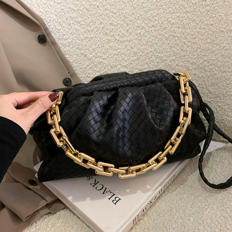 Women's Shoulder Bag Thick Chain Pu Leather Ladies Handbag Fashion Trendy Crossbody Purse For 2021, Red
Women's Shoulder Bag Thick Chain Pu Leather Ladies Handbag Fashion Trendy Crossbody Purse For 2021, Red
