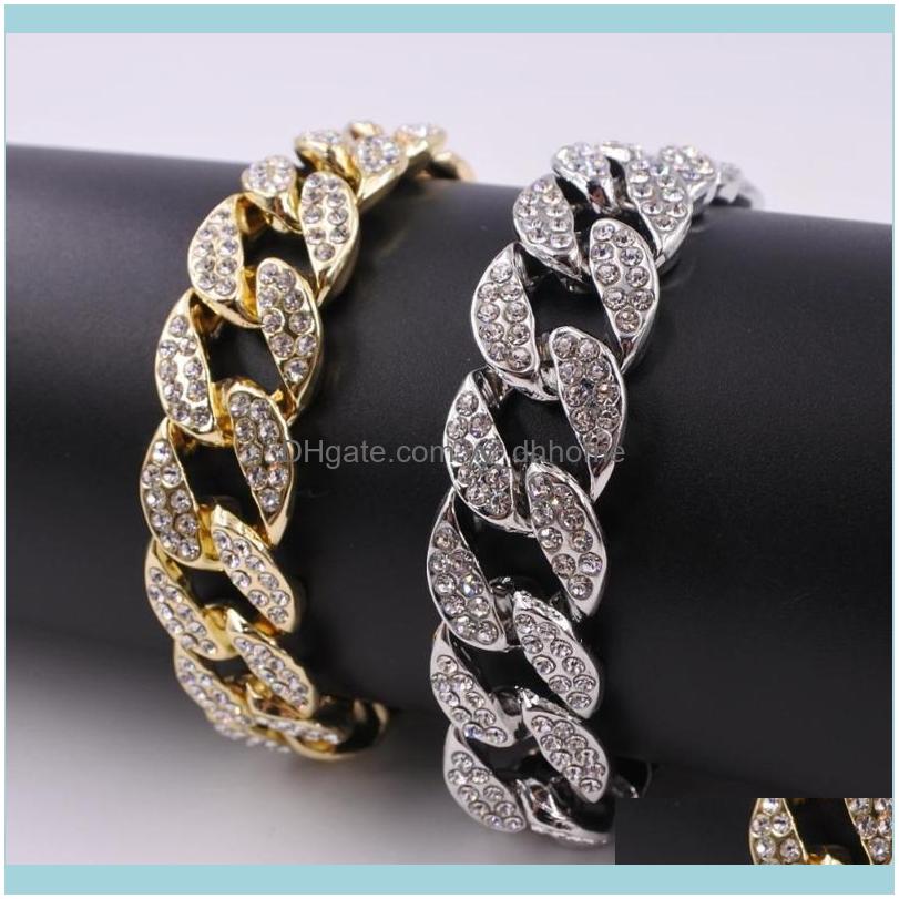 Link, Jewelrylink, Chain Gold Color 16Mm Crystal Miami Cuban Bracelets Mens Jewelry Iced Out Bling One Row Hip Hop Necklace For Rapper Drop
Link, Jewelrylink, Chain Gold Color 16Mm Crystal Miami Cuban Bracelets Mens Jewelry Iced Out Bling One Row Hip Hop Necklace For Rapper Drop