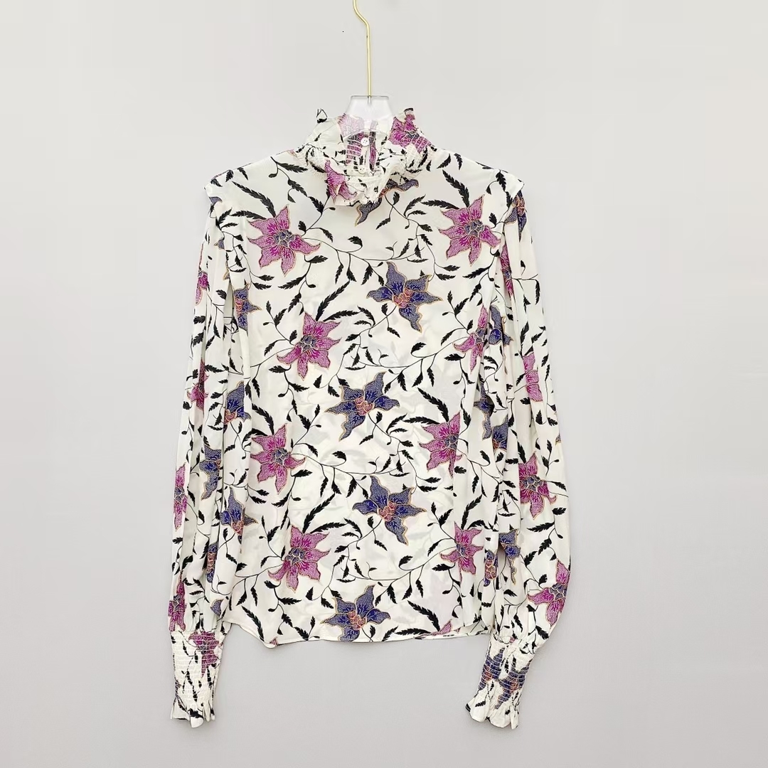 New Women Floral Viscose Blouse Ladies Ruffles Collar Fashion Sweet Female Shirt and Tops 2021 Spring Summer 7ihy, Black
New Women Floral Viscose Blouse Ladies Ruffles Collar Fashion Sweet Female Shirt and Tops 2021 Spring Summer 7ihy, Black