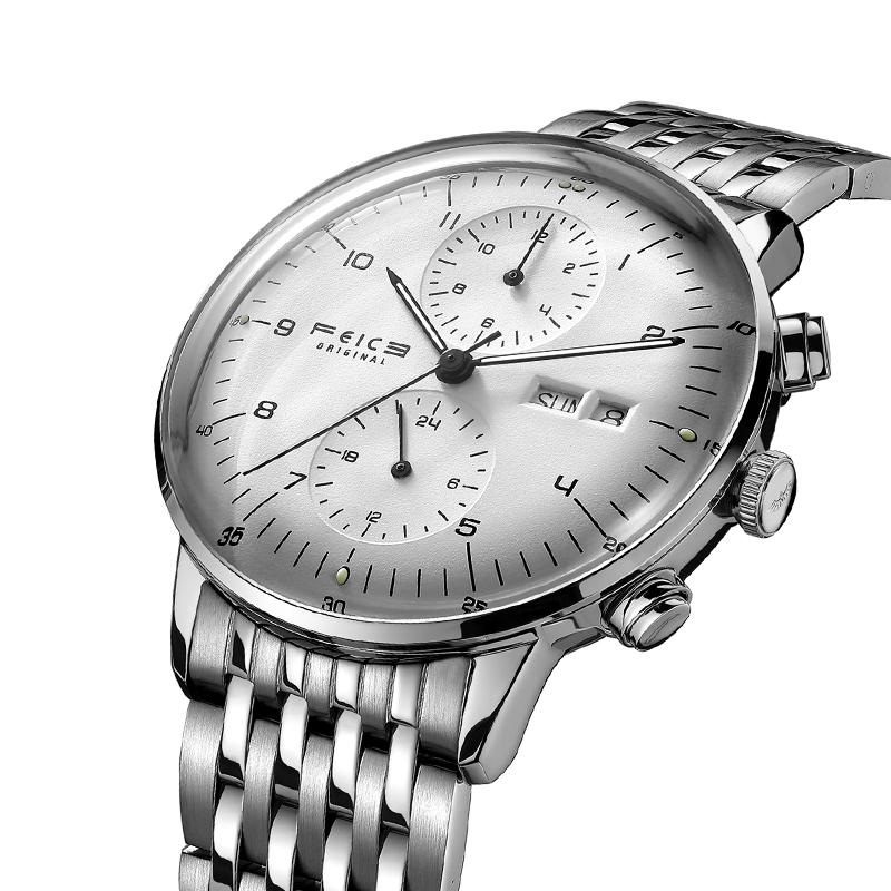 Wristwatches FEICE Waterproof Automatic Watch Men Stainless Steel Mechanical Men's Sport Creative Clock
Wristwatches FEICE Waterproof Automatic Watch Men Stainless Steel Mechanical Men's Sport Creative Clock
