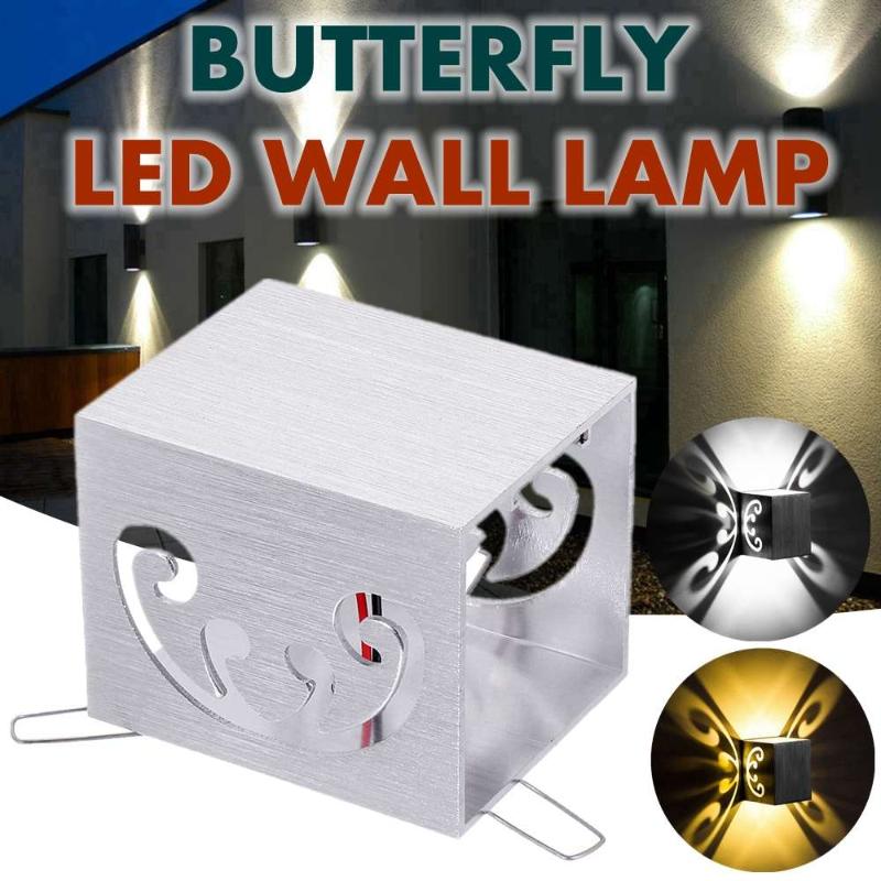 LED Wall Light Butterfly pattern LED Wall Light Aisle Stair Decorate Lighting Fixture Bedroom Bedside Lamp Aluminium AC85-260V
LED Wall Light Butterfly pattern LED Wall Light Aisle Stair Decorate Lighting Fixture Bedroom Bedside Lamp Aluminium AC85-260V