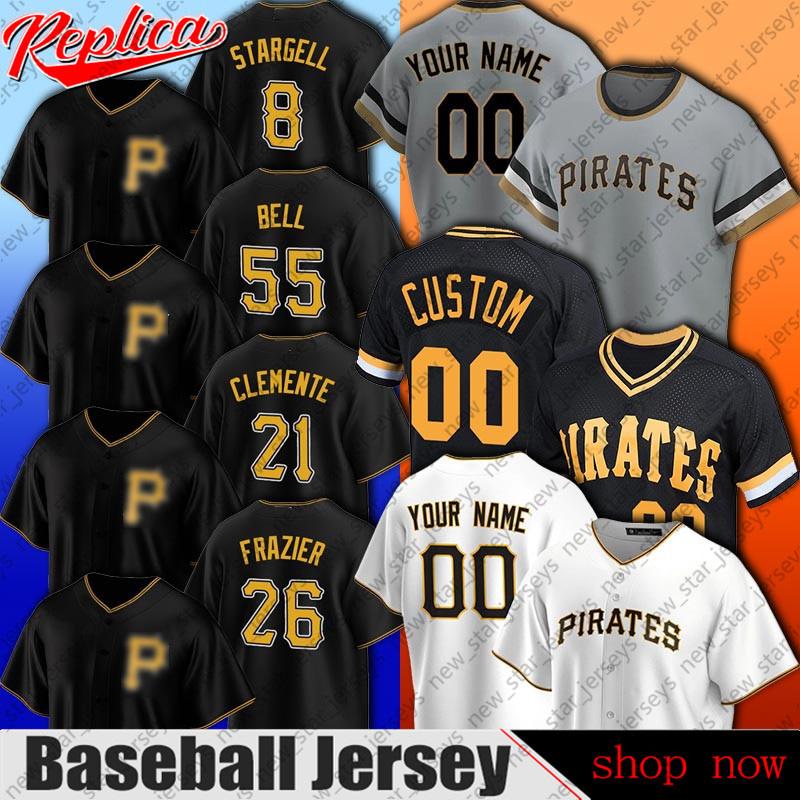 21 Roberto Clemente Pirates Baseball Jersey Josh Bell Willie Stargell Jerseys Joe Musgrove Gregory Polanco Jersey Adam Frazier, Blue;black
21 Roberto Clemente Pirates Baseball Jersey Josh Bell Willie Stargell Jerseys Joe Musgrove Gregory Polanco Jersey Adam Frazier, Blue;black
