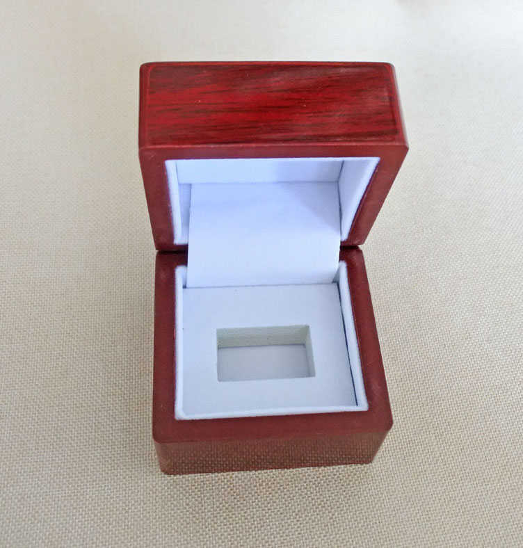 style personal collection chief football nation championship ring with collectors display case