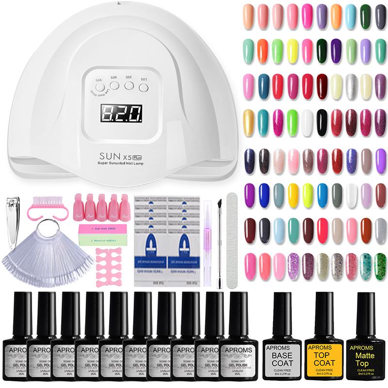 Nail Gel Polish UV LED Varnish Soak Off Manicure Pedicure Set Salon Color Kit, Red;pink
Nail Gel Polish UV LED Varnish Soak Off Manicure Pedicure Set Salon Color Kit, Red;pink