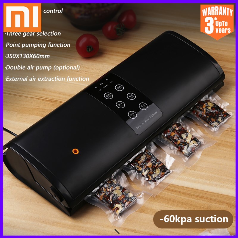 Xiaomi Mijia Electric Vacuum Food Sealer Packaging Machine For Home Kitchen Food Saver Bags Commercial Vacuum Food Sealing 280mm
Xiaomi Mijia Electric Vacuum Food Sealer Packaging Machine For Home Kitchen Food Saver Bags Commercial Vacuum Food Sealing 280mm