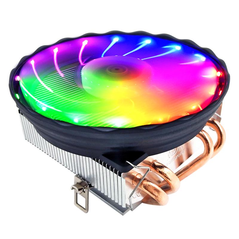 4 Heat Pipes CPU Cooler RGB 120mm PWM 3PIN 4 Pin PC Radiator quiet for Intel LGA 2011 1150 1151 1155 AMD AM3 CPU Cooling Fan
4 Heat Pipes CPU Cooler RGB 120mm PWM 3PIN 4 Pin PC Radiator quiet for Intel LGA 2011 1150 1151 1155 AMD AM3 CPU Cooling Fan