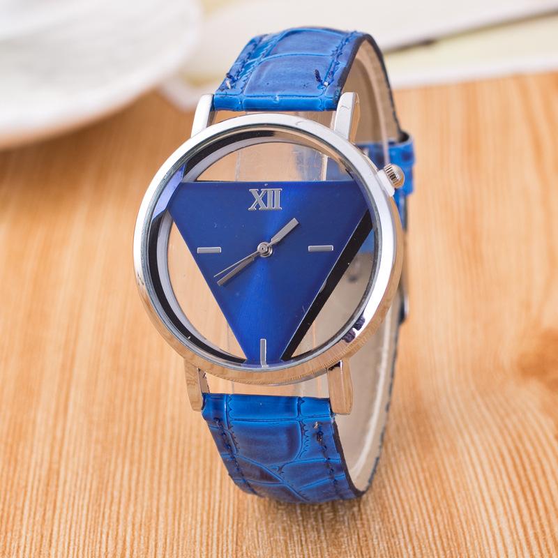 Wristwatches Design Fashion Ladies Watches Elegant Hollow Triangle Watch Women Thin Leather Strap Quartz, Black
Wristwatches Design Fashion Ladies Watches Elegant Hollow Triangle Watch Women Thin Leather Strap Quartz, Black