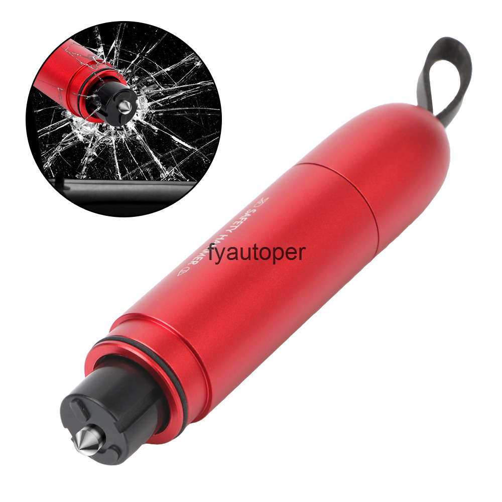 Glass Window Breaker Life-Saving Escape Car Emergency Tool Portable Seat Belt Cutter Safety Hammer Spring Type