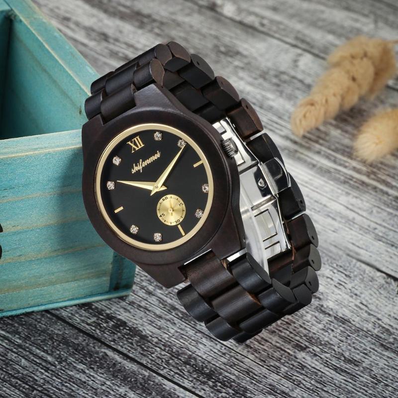 Wristwatches Shifenmei Wooden Watch Women Ladies Watches 2021 Wood Female Bracelet Wristwatch Dress Quartz Clock Relogio Feminino, Black without box
Wristwatches Shifenmei Wooden Watch Women Ladies Watches 2021 Wood Female Bracelet Wristwatch Dress Quartz Clock Relogio Feminino, Black without box