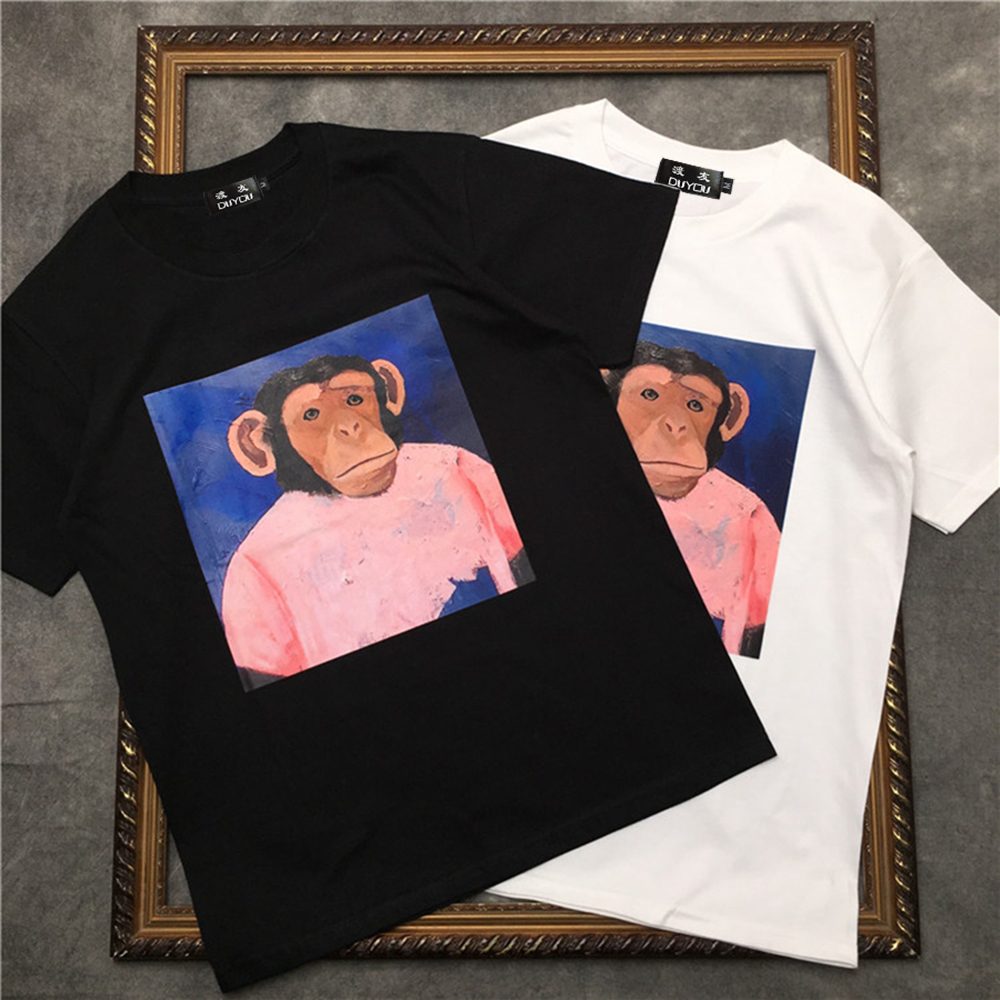 2021 New Barrett Men's Short-sleeved T-shirt Orangutan in Pink Pattern Women t Shirts|streetwear 2191001611 3byy, Black
2021 New Barrett Men's Short-sleeved T-shirt Orangutan in Pink Pattern Women t Shirts|streetwear 2191001611 3byy, Black
