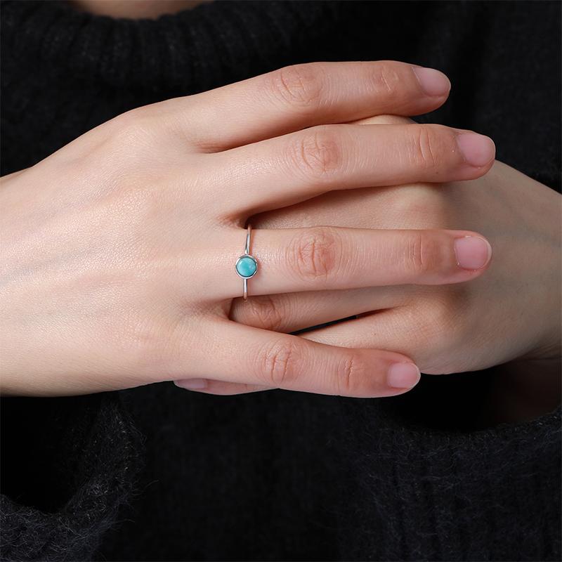 Cluster Rings 925 Sterling Silver Round Natural Gemstones Larimar Ring For Women Geometry Design Classic Simple Female Jewelry Gift Dating, Golden;silver
Cluster Rings 925 Sterling Silver Round Natural Gemstones Larimar Ring For Women Geometry Design Classic Simple Female Jewelry Gift Dating, Golden;silver